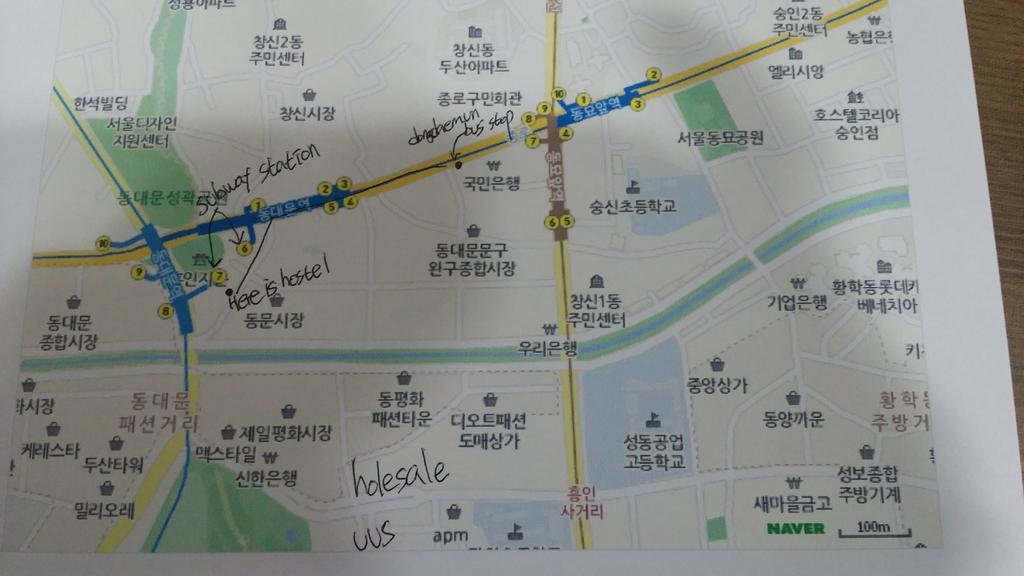 24 Guesthouse Dongdaemun Market Seoul Eksteriør billede